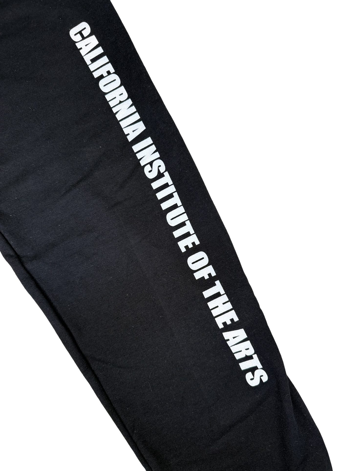 Black/White Closed Ankle Sweats