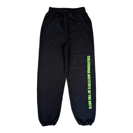 Black/Green Closed Ankle Sweats